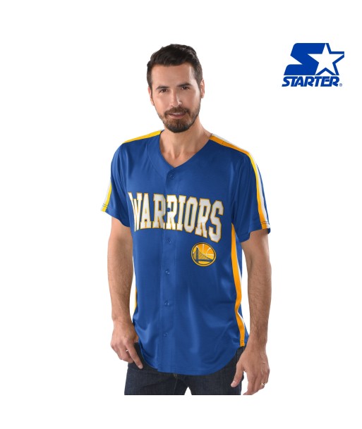 Official Starter Golden State Warriors Button-Up Jersey la livraison gratuite