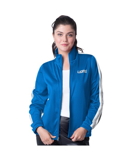 Ladies Detroit Lions Bling Track Jacket votre