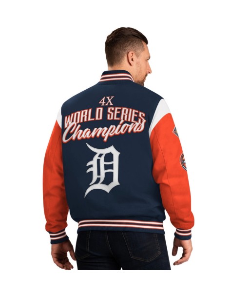 Official Detroit Tigers 4x World Series Jacket en ligne