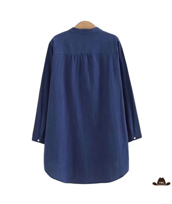 Blouse de Western Bleue Comment ça marche