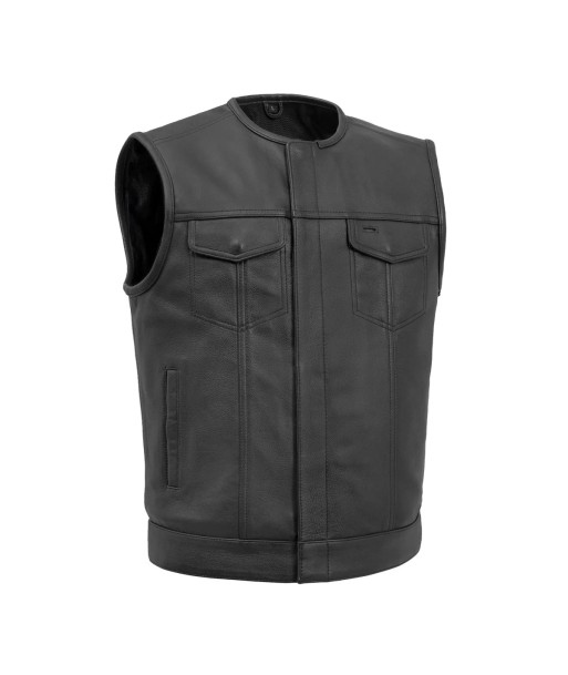 No Rival - Men's Motorcycle Leather Vest store