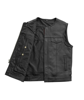 No Rival - Men's Motorcycle Leather Vest store