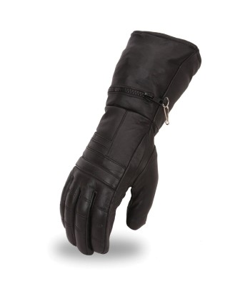 Black Rock Men's Leather Gauntlet Gloves livraison et retour toujours gratuits