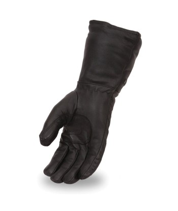 Black Rock Men's Leather Gauntlet Gloves livraison et retour toujours gratuits