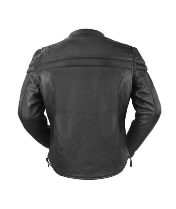 Maverick Men's Motorcycle Leather Jacket Par le système avancé 