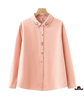 Chemise Western Femme Rose plus qu'un jeu 