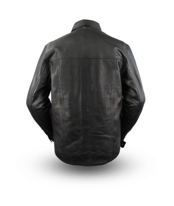 Milestone - Men's Leather Motorcycle Shirt en ligne