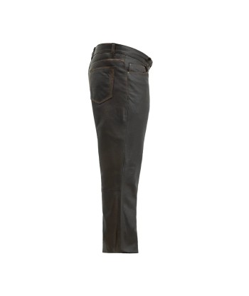 Commander Men's Leather Motorcycle Pants 50-70% off 