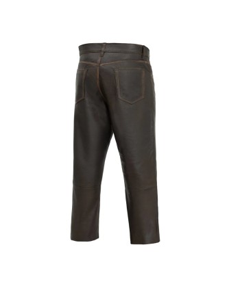 Commander Men's Leather Motorcycle Pants 50-70% off 