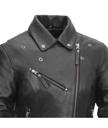 Scarlett Star - Womens Motorcycle Leather Jacket 2023