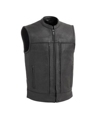 Rampage - Men's Motorcycle Leather Vest En savoir plus