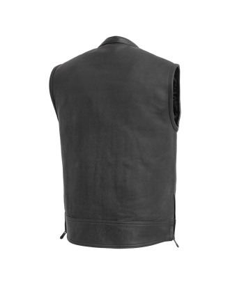 Rampage - Men's Motorcycle Leather Vest En savoir plus