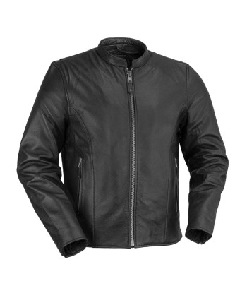 Ace Men's Leather Motorcycle Jacket pas cher chine