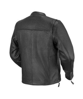 Ace Men's Leather Motorcycle Jacket pas cher chine