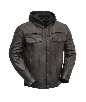 Vendetta Men's Motorcycle Leather Jacket Jusqu'à 80% De Réduction