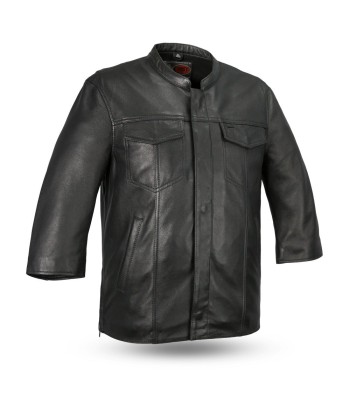 Mesa  - Men's Motorcycle Leather Shirt pas cher