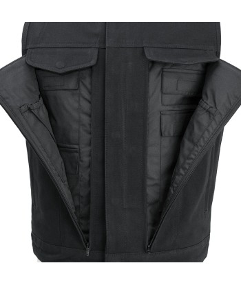 Fairfax V2 Men's Motorcycle Canvas Vest livraison gratuite