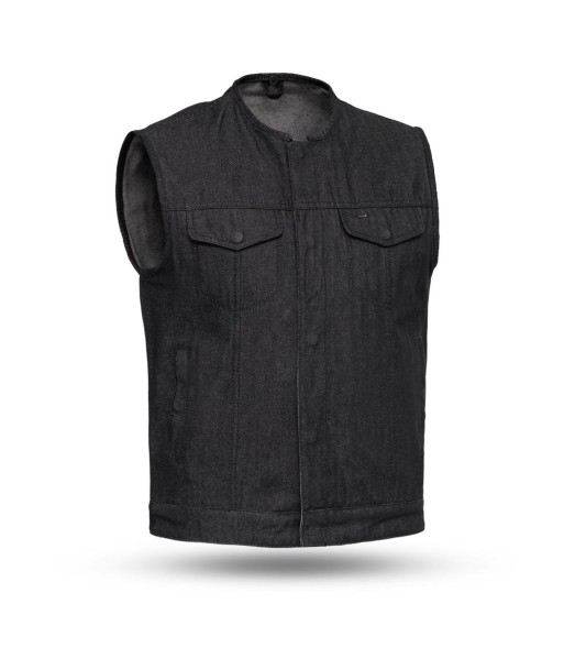 Haywood Men's Motorcycle Denim Vest sur le site 