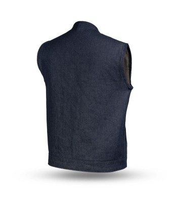 Kershaw Men's Motorcycle Denim Vest de technologie