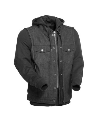 Rook - Men's Motorcycle Denim Vest soldes