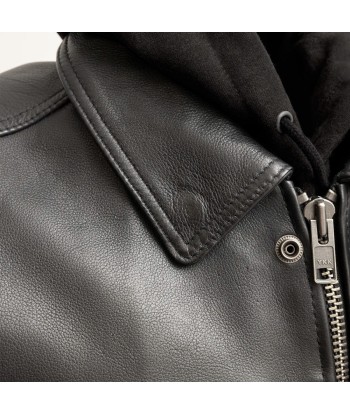 Kent Men's Motorcycle Leather Vest and Hoodie 2 - 3 jours ouvrés.