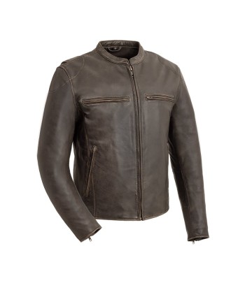 Indy Men's Motorcycle Leather Jacket le concept de la Pate a emporter 