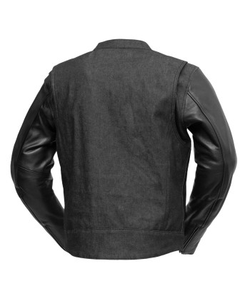 Cutlass - Men's Denim/Leather Jacket commande en ligne