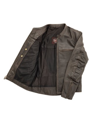 Indy Men's Motorcycle Leather Jacket le concept de la Pate a emporter 