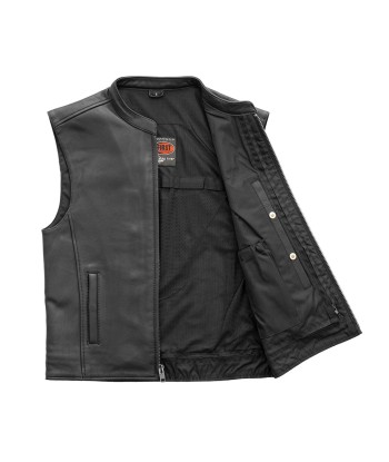 Club House Men's Leather Motorcycle Vest suggérées chez