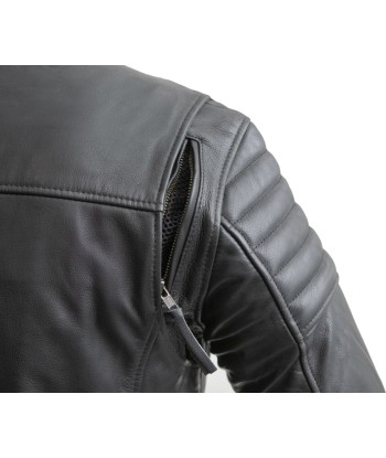 Commuter Men's Motorcycle Leather Jacket livraison gratuite