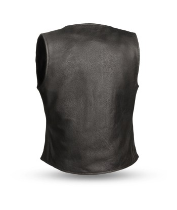 Derringer Women's Motorcycle Leather Vest commande en ligne