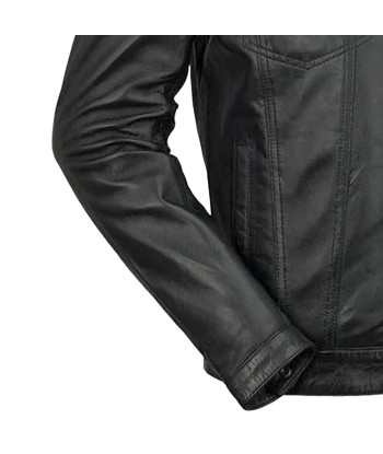 Axel Mens Leather Jacket Pour