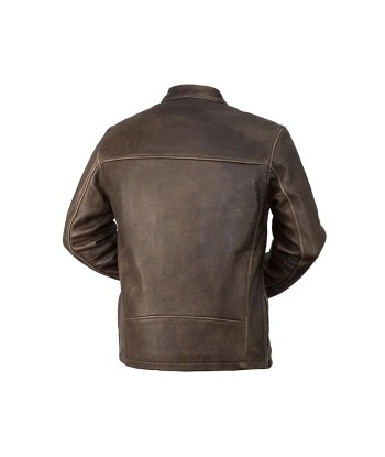 Maine Mens Leather Jacket des créatures d'habitude