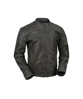 Cruiser Mens Leather Jacket pas cher