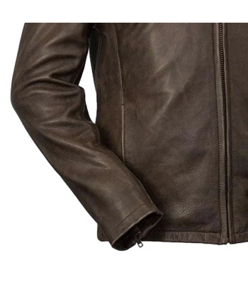 Maine Mens Leather Jacket des créatures d'habitude