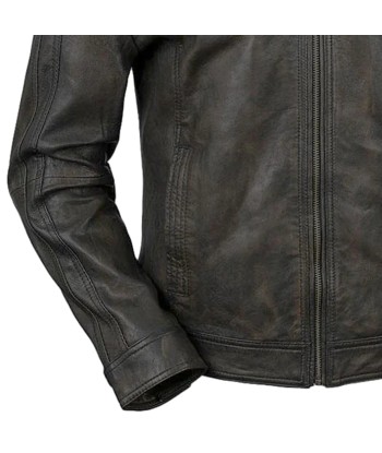 Cruiser Mens Leather Jacket pas cher