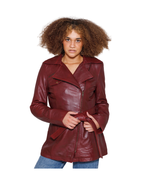 Traci Leather Trench Coat En savoir plus