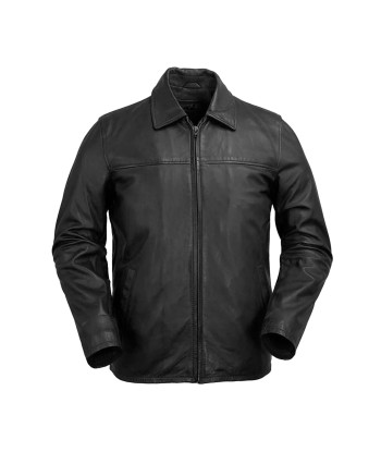 Indiana Mens Leather Jacket rembourrage situé sous