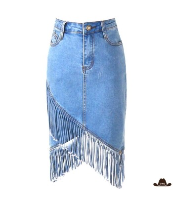 Jupe de Western en Jeans vous aussi creer 