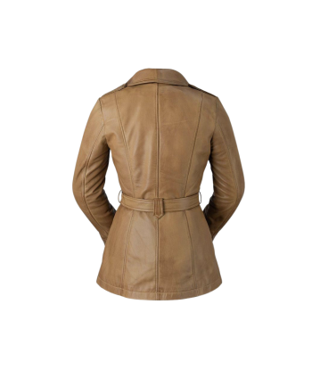 Traci Leather Trench Coat En savoir plus