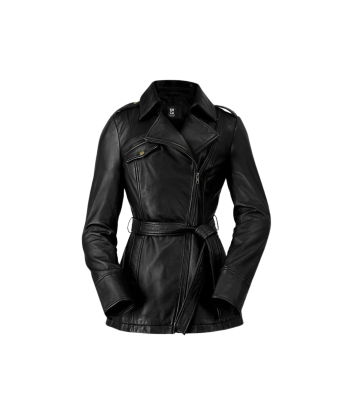 Traci Leather Trench Coat En savoir plus