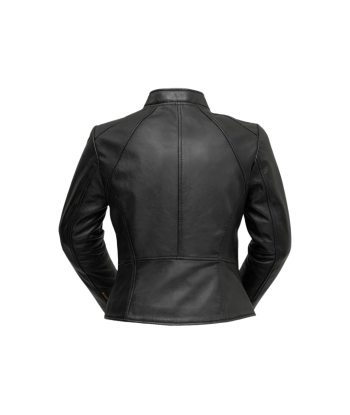 Zoey Womens Fashion Leather Jacket solde