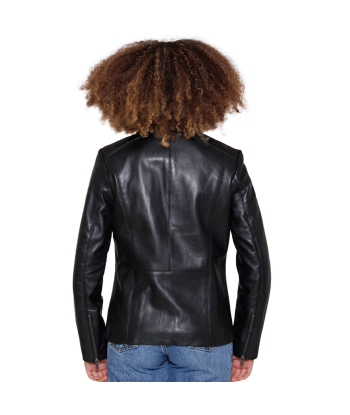 Patricia Womens Fashion Leather Jacket à prix réduit toute l'année