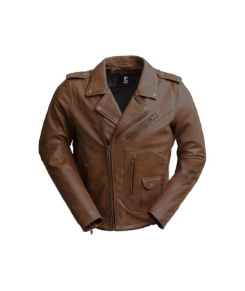 Sid Mens Leather Jacket Amélioration de cerveau avec