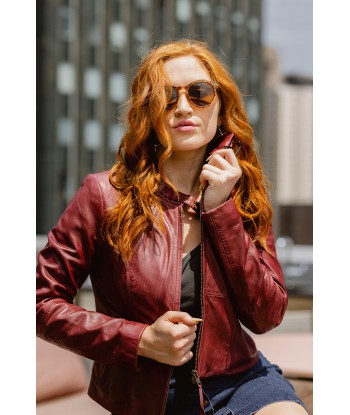 Rexie Fashion Leather Jacket hantent personnes