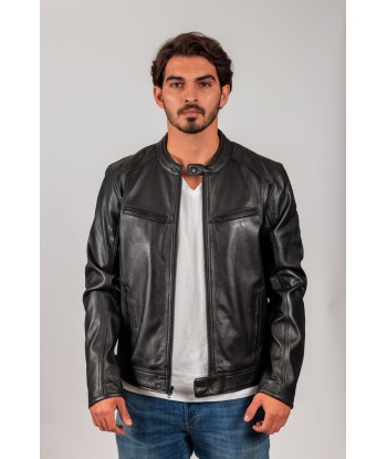 Clark Mens leather Jacket Pour