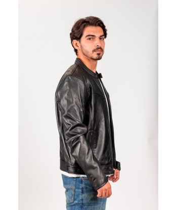 Clark Mens leather Jacket Pour