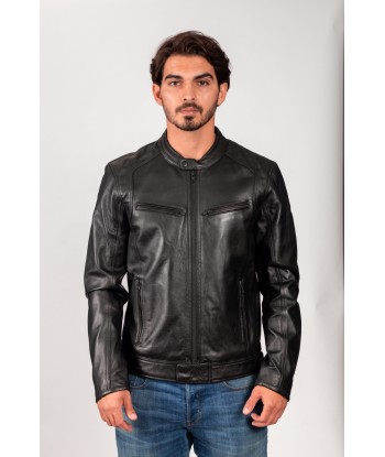 Clark Mens leather Jacket Pour