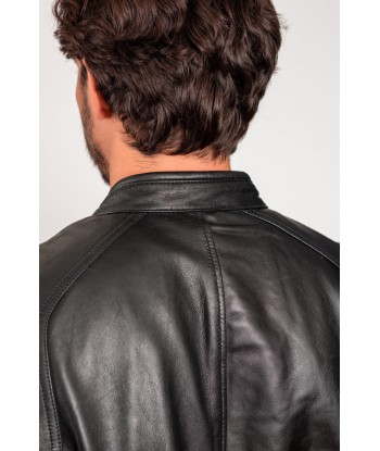 Clark Mens leather Jacket Pour