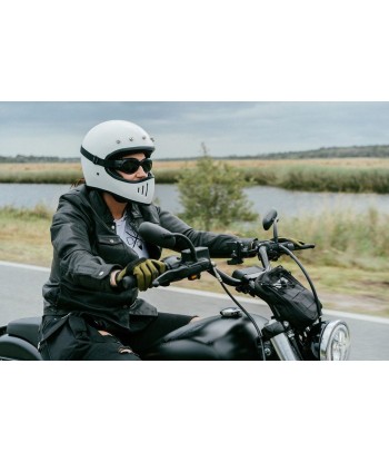 Onyx Women's Leather Motorcycle Shirt en ligne